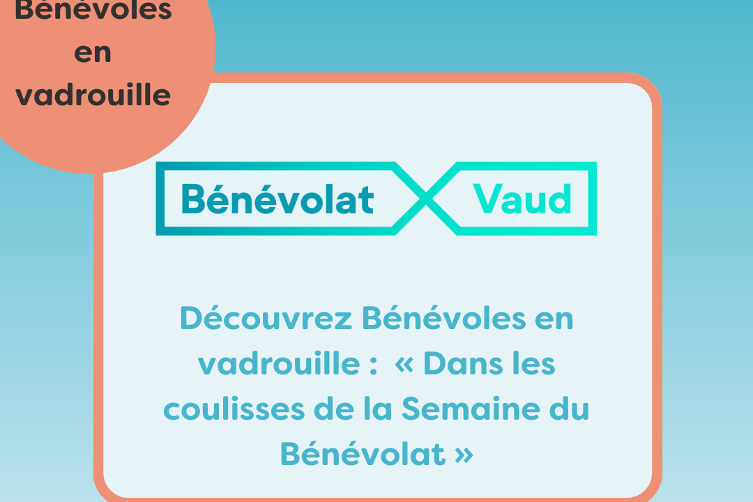 Bénévoles en vadrouille : Bénévolat Vaud Découvrez Bénévoles en vadrouille : 